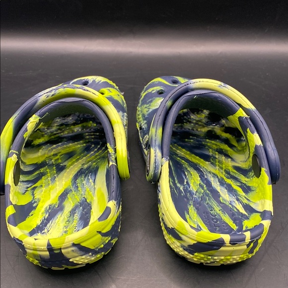 Kids Crocs Clogs - Blue and Yellow - Picture 5 of 8
